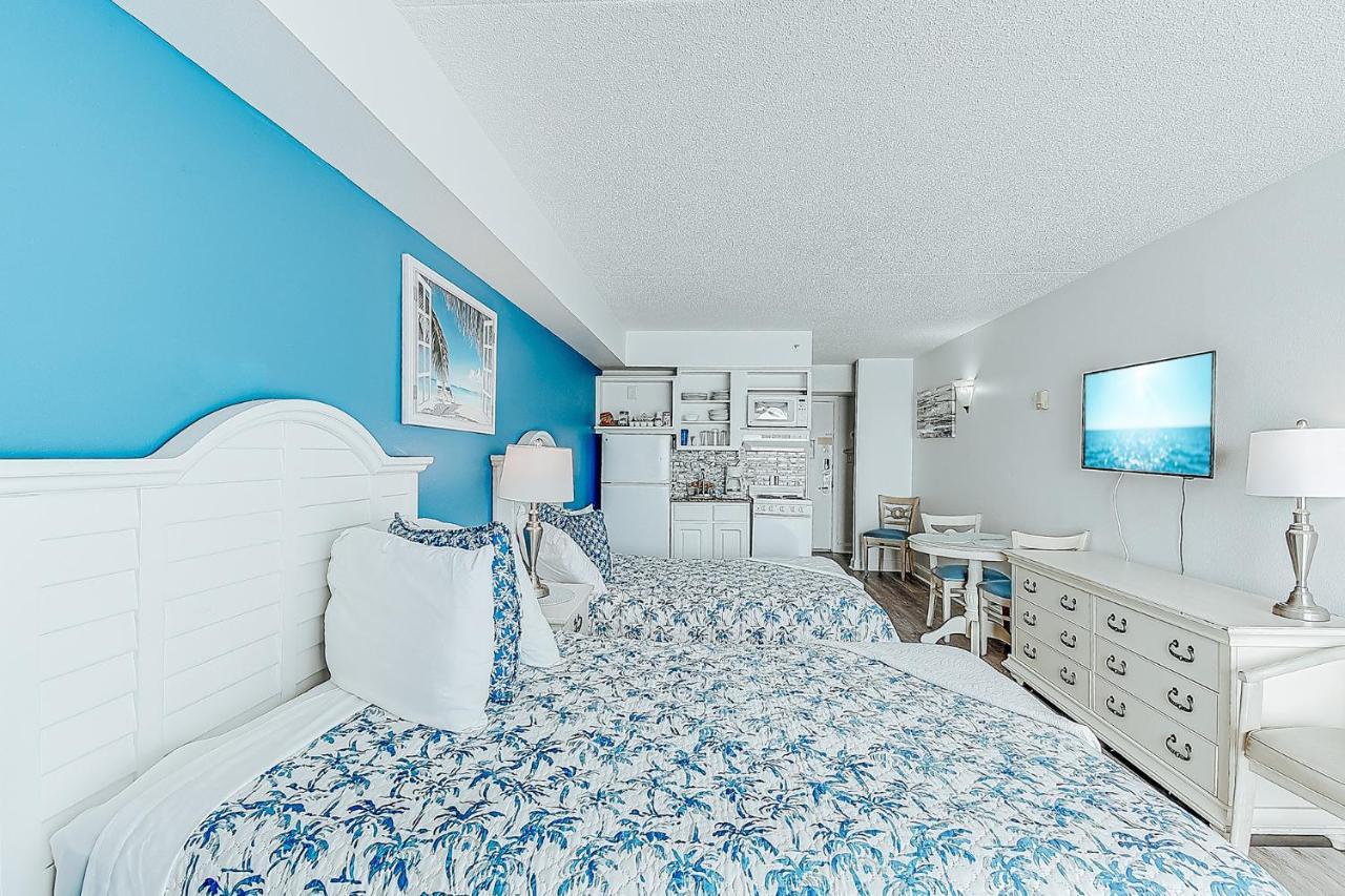 Ocean Front Comfy Condo W/Kitchen, Sleeps 4, Snowbird Paradise Myrtle Beach Luaran gambar